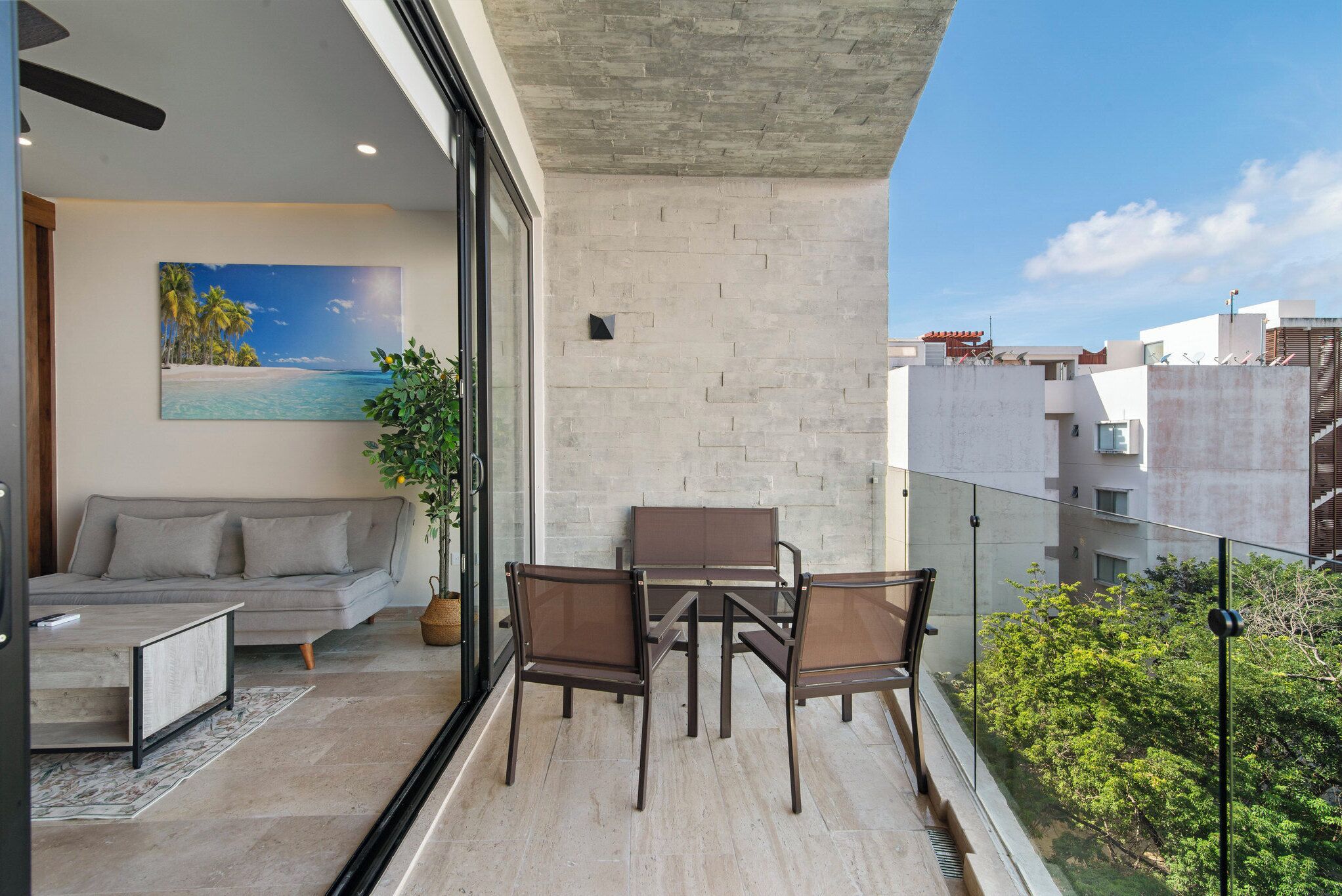 Superior Apartment, 1 Bedroom | Balcony