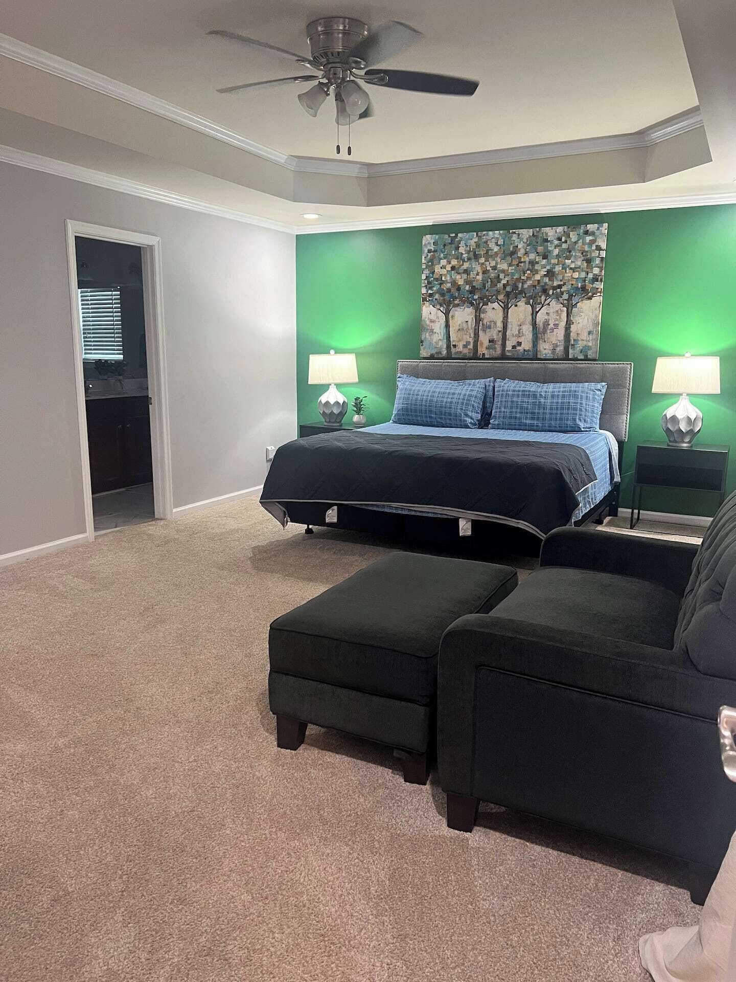 3 bedrooms, iron/ironing board, free WiFi, bed sheets