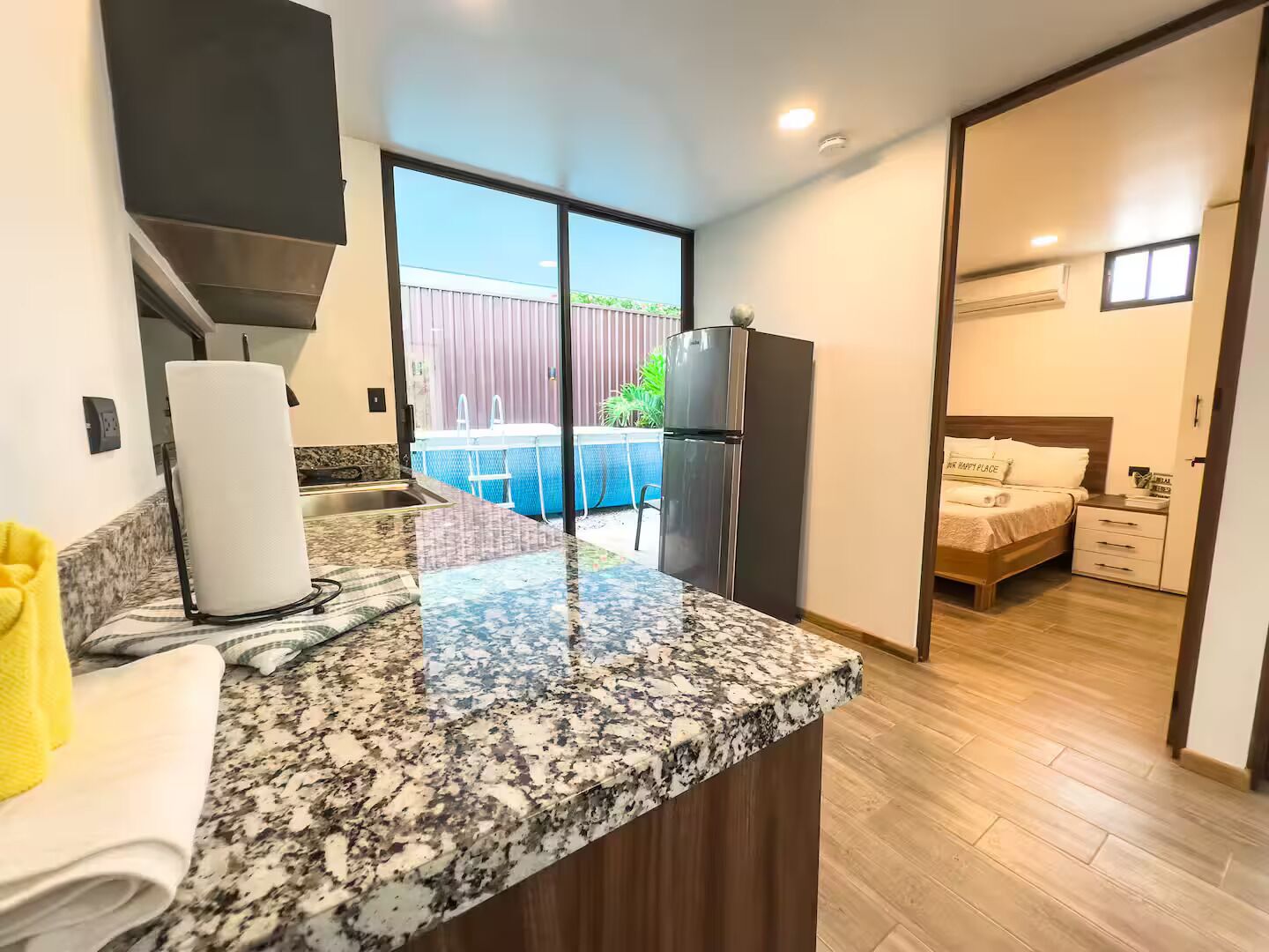 2 bedrooms, free WiFi, bed sheets, wheelchair access