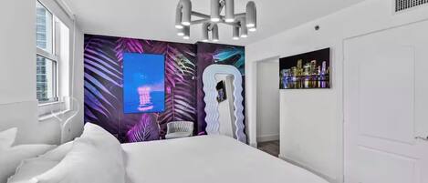 2 chambres, fer et planche à repasser, Wi-Fi gratuit, draps fournis