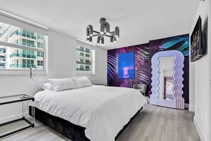 2 chambres, fer et planche à repasser, Wi-Fi gratuit, draps fournis