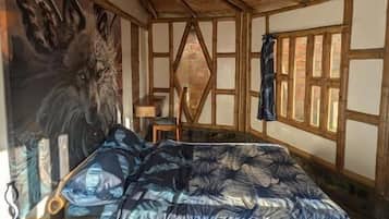Quarto casal luxo, para não fumantes, vista para o jardim | Wi-Fi de cortesia