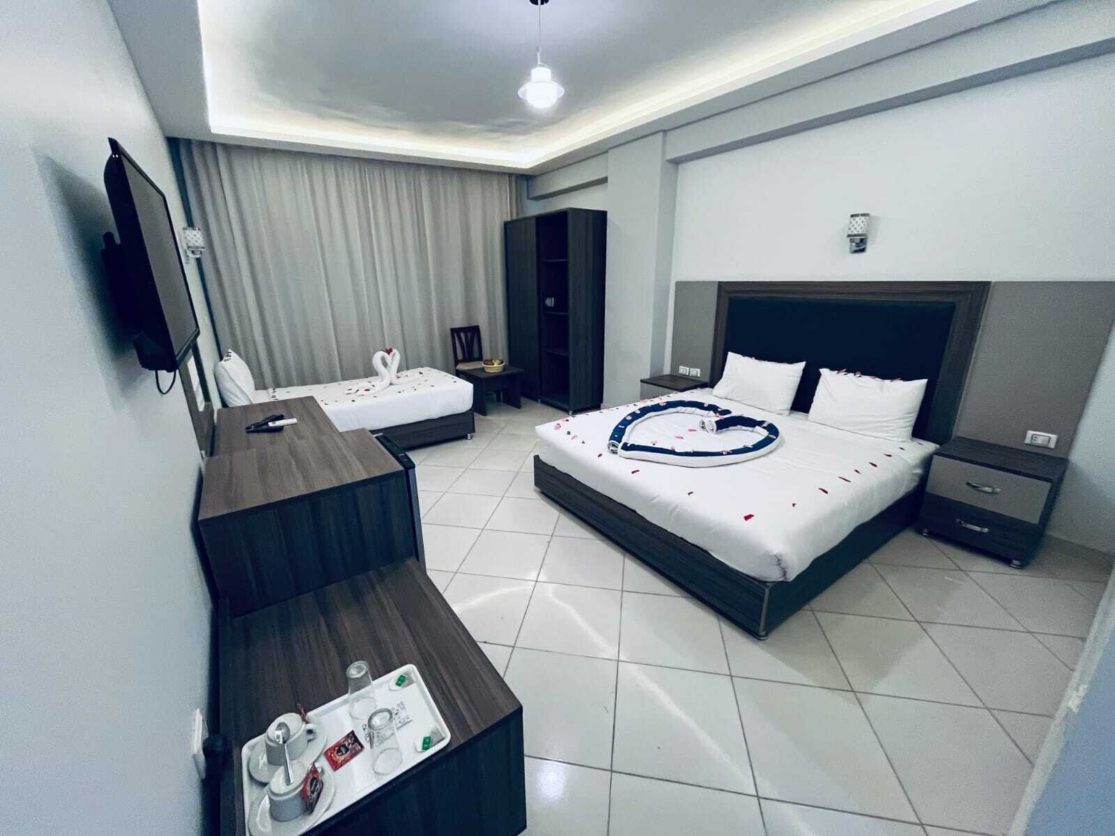 Chambre Standard avec lits jumeaux, vue jardin