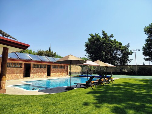 Casa de los sauces, pool with 3réc, 10px. Atlixco