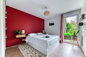 2 habitaciones, wifi y ropa de cama 