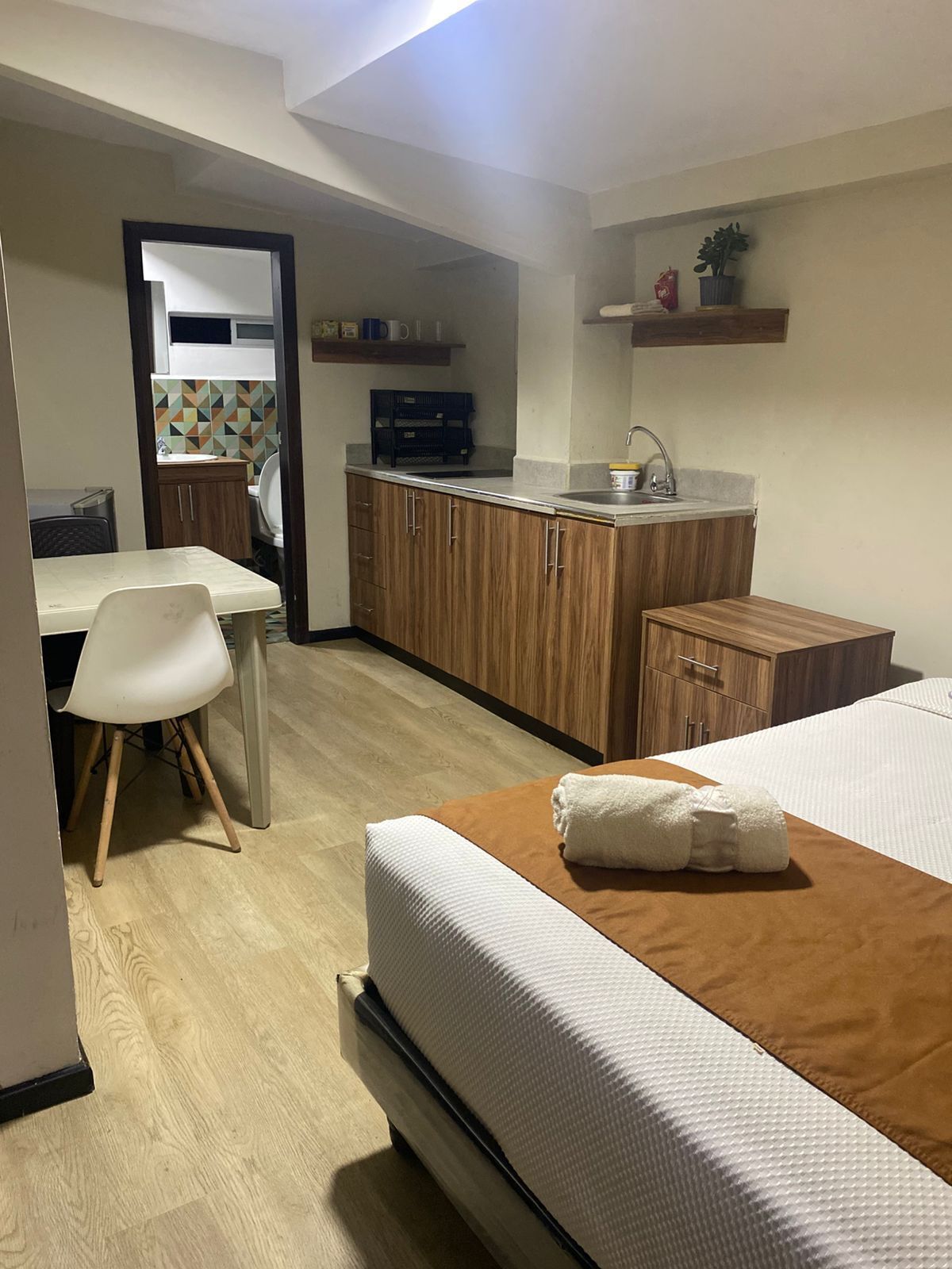 1 dormitorio, Internet, ropa de cama