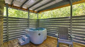 Baignoire à remous extérieure