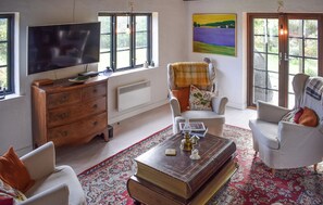 TV connectée, cheminée