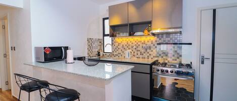 Micro-ondas, cooktop