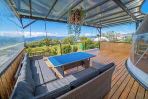 Tält Deluxe - utsikt mot staden | Terrass/Patio