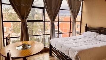 Blackout drapes, iron/ironing board, free WiFi