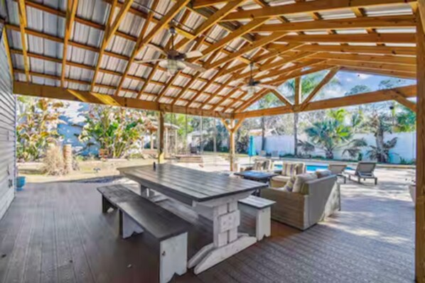 Restaurante al aire libre