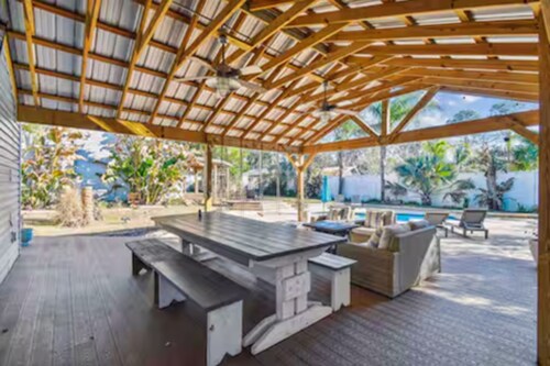 Spacious Coastal Home in St. Augustine – Pool, Outdoor Oasis & Private Suite