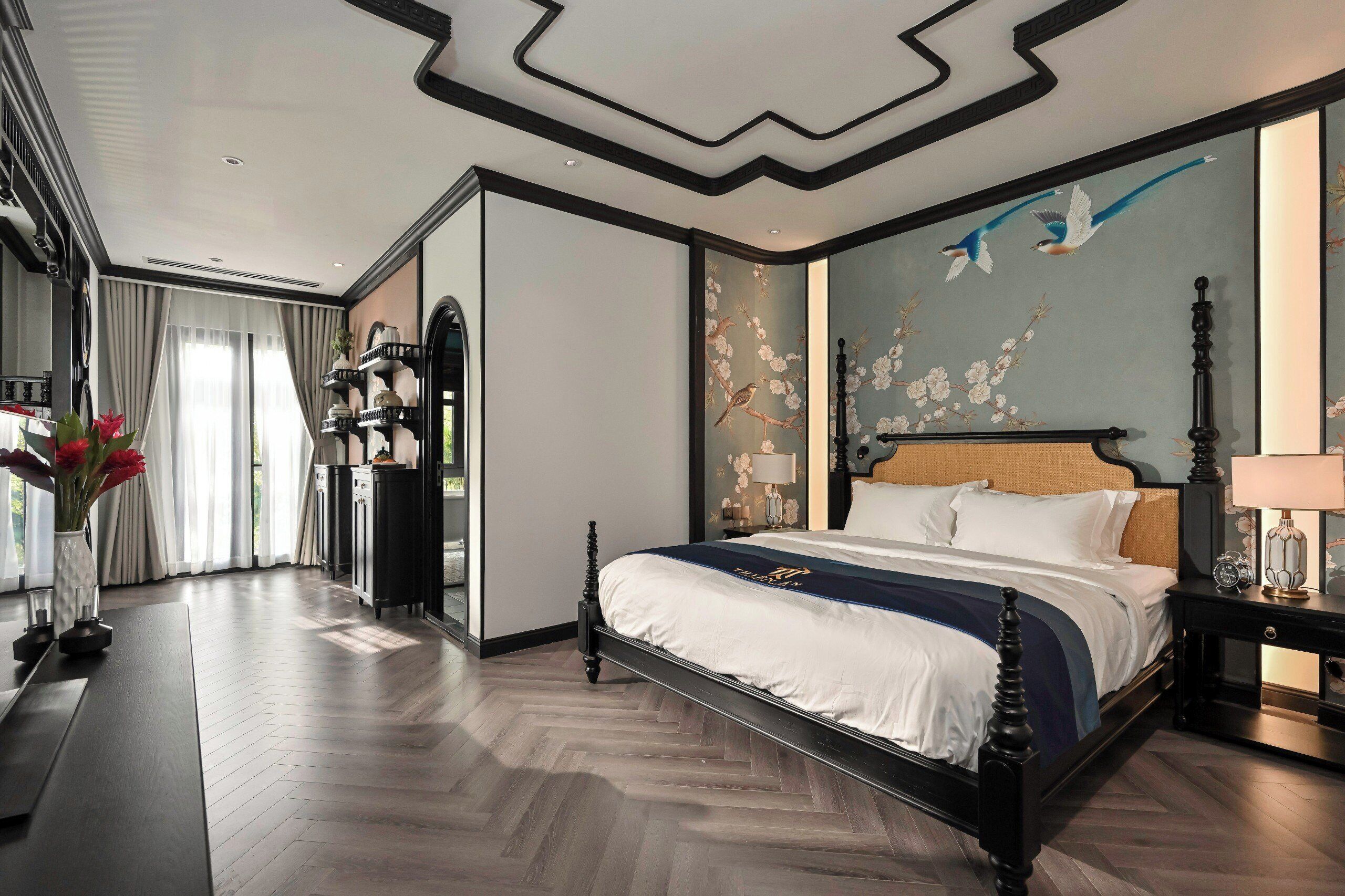 Phòng đôi Deluxe, ban công, quang cảnh hồ | Két bảo mật tại phòng, bàn, khu vực làm việc phù hợp cho laptop 