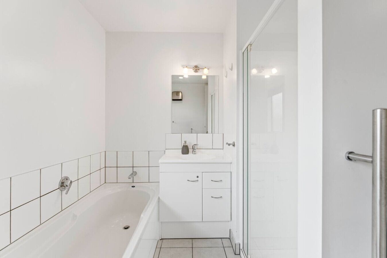 Hair dryer, towels