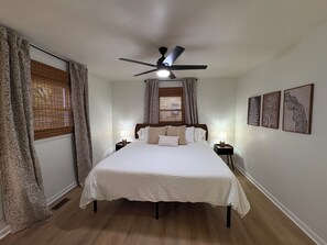 3 bedrooms, desk, travel crib, free WiFi