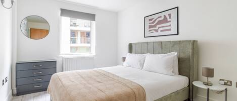 1 室のベッドルーム、アイロン / アイロン台、WiFi、ベッドシーツ