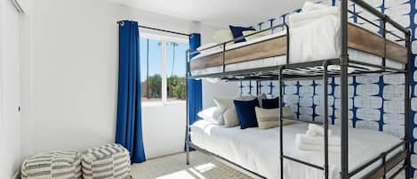 5 bedrooms, iron/ironing board, travel cot, free WiFi