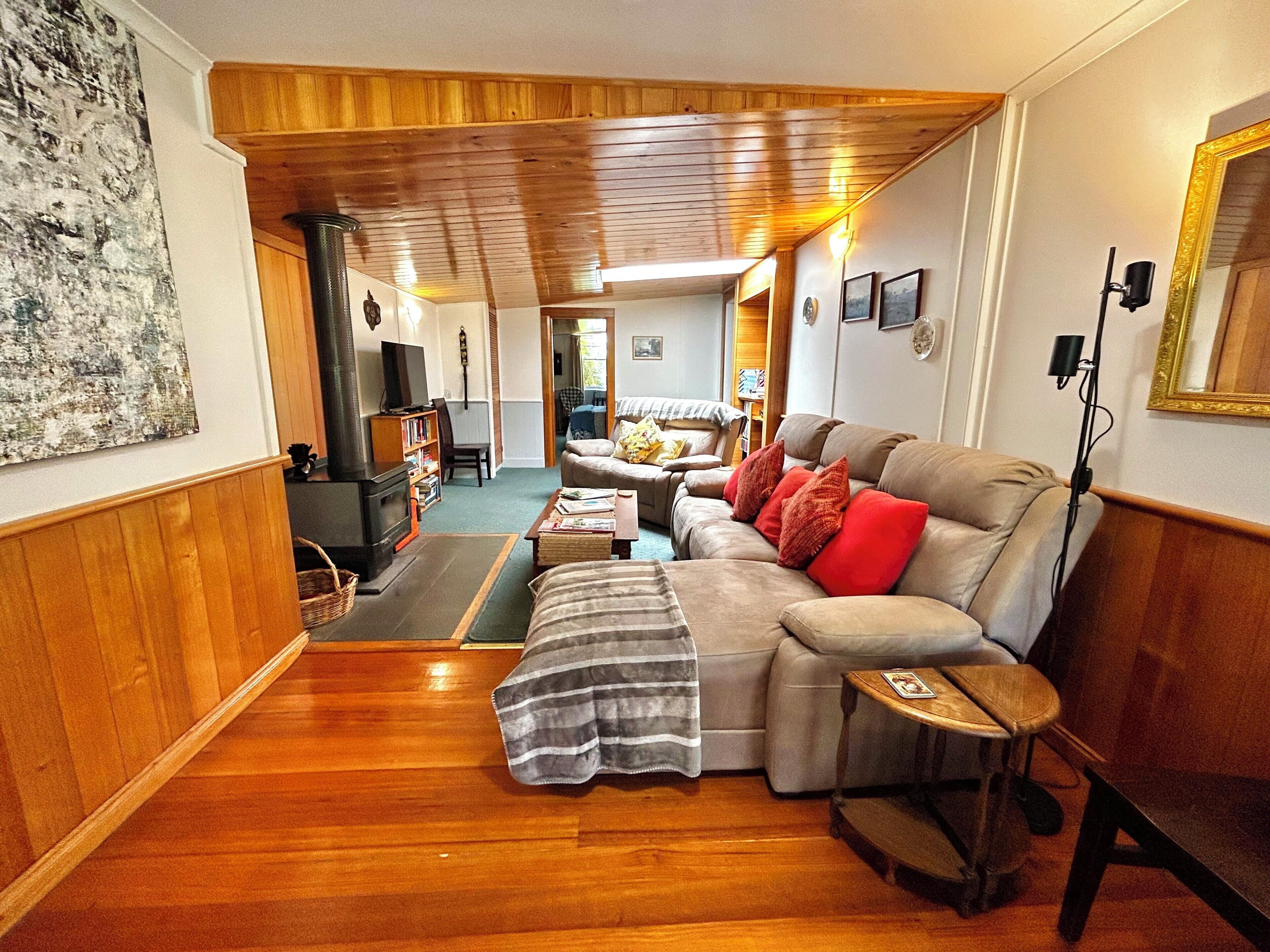 高級套房, 2 間臥室, 山景 | 客廳