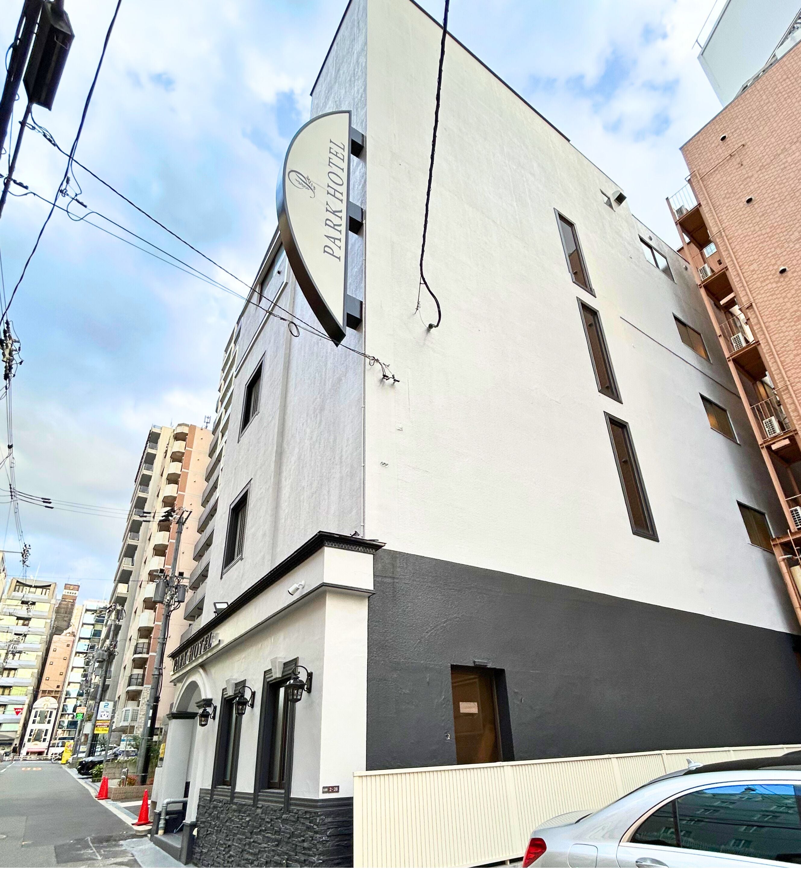 Fachada de la propiedad