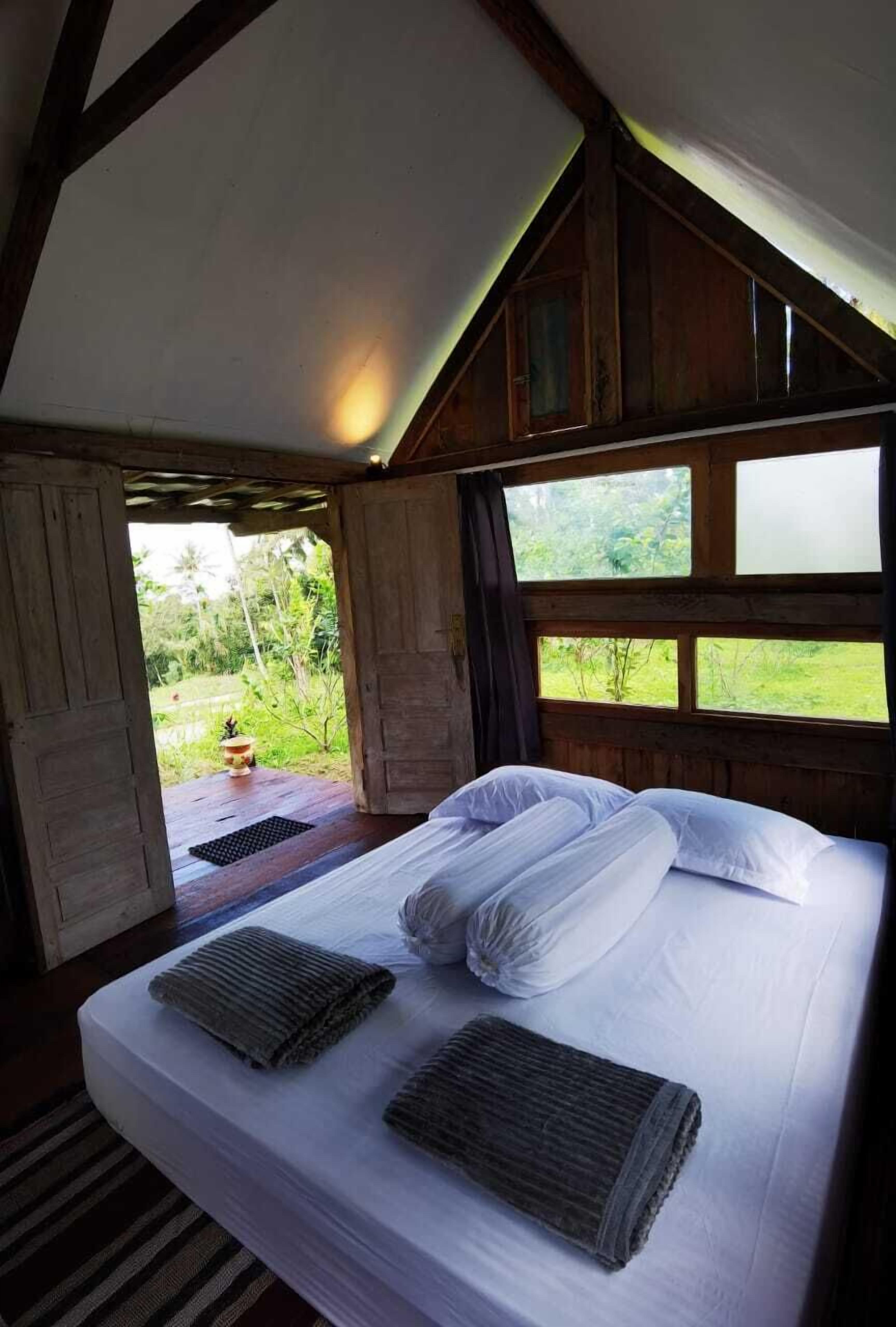 雙人房, 露台, 公園景 | 書桌