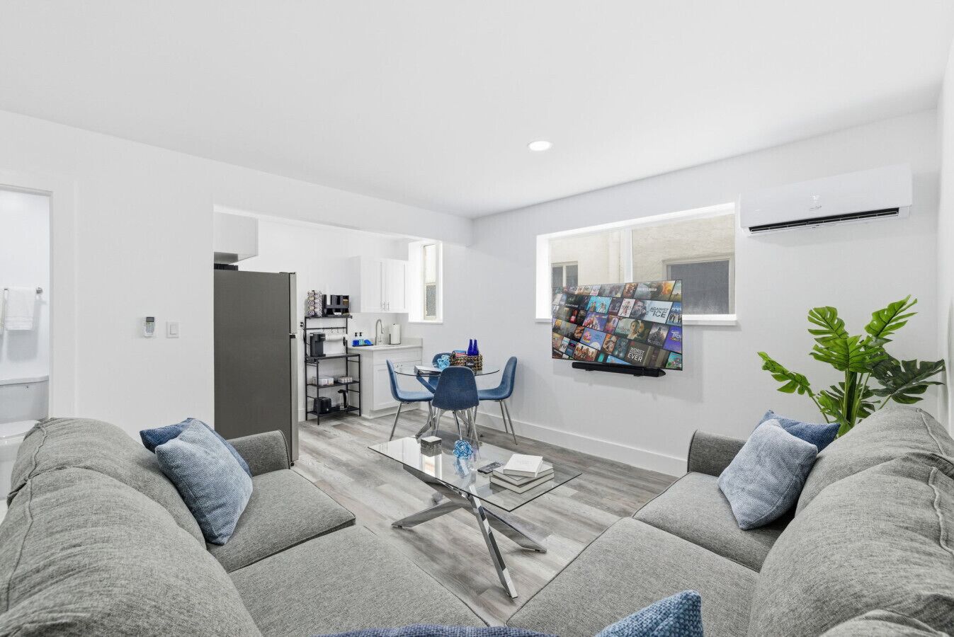 Televisie en een stereo