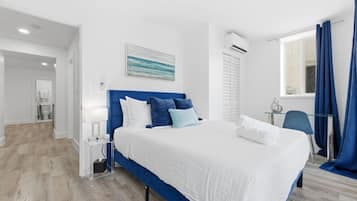 2 bedrooms, desk, iron/ironing board, WiFi