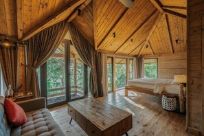 Deluxe Double Room, 1 King Bed, Private Pool, Pool View | In-room safe, blackout drapes - Amaya Home (Soc Son)