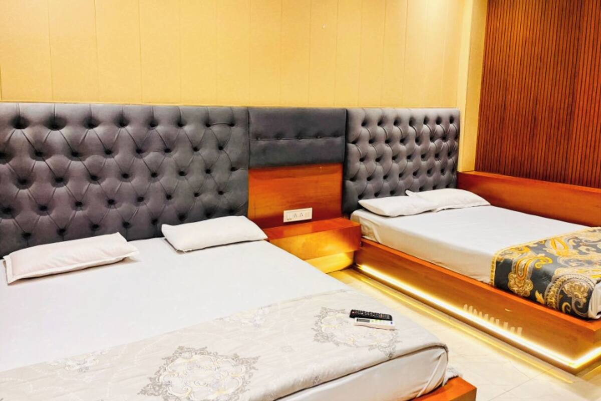 Habitació triple Deluxe, aire condicionat | Vista des de l'habitació