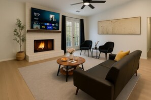 TV, foosball - Plano Hideaway | Relax, Swim & Play Together (Plano)