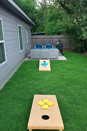 Terrace/patio - Lux Escape w/ GameRm Near DTown (Houston)