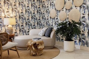 TV - Modern Beach Retreat | Oceanfront Balcony, Marina Dining Near Local Attractions (St. Petersburg)