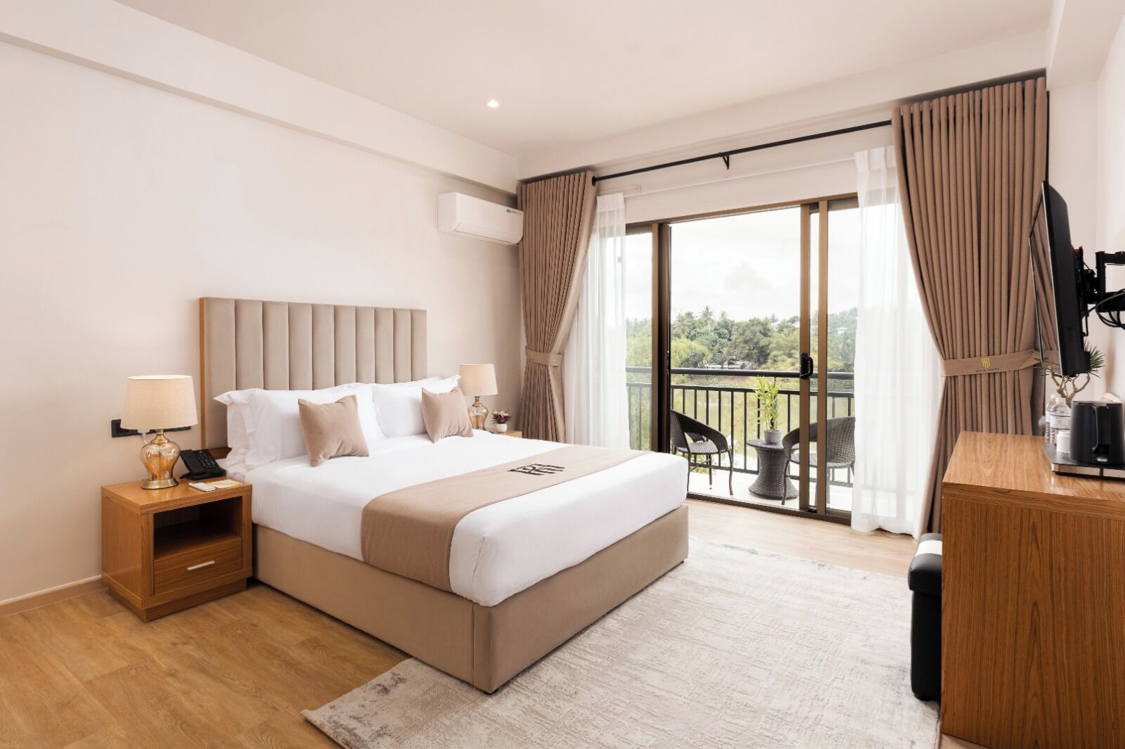 Chambre Luxe | Draps italiens Frette, literie de qualité supérieure