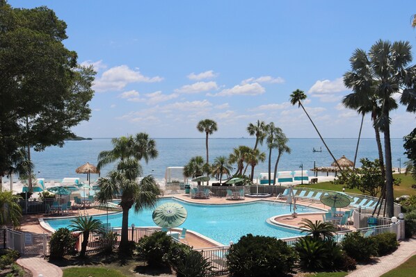 Pool - Gulf Coast Retreat | Lounge by Two Pools | Private Beach & Marina Access (St. Petersburg)