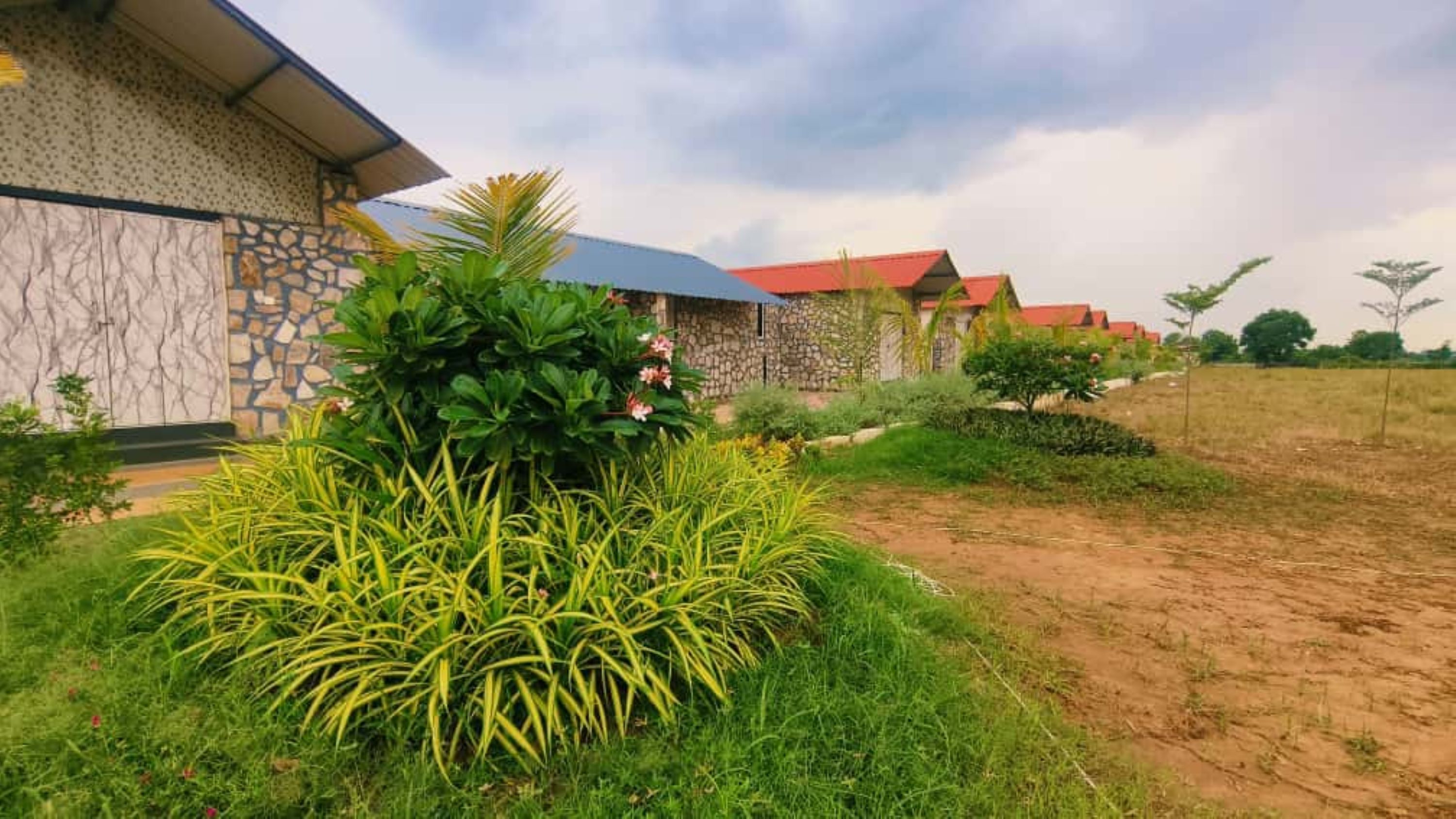 Fassade der Unterkunft