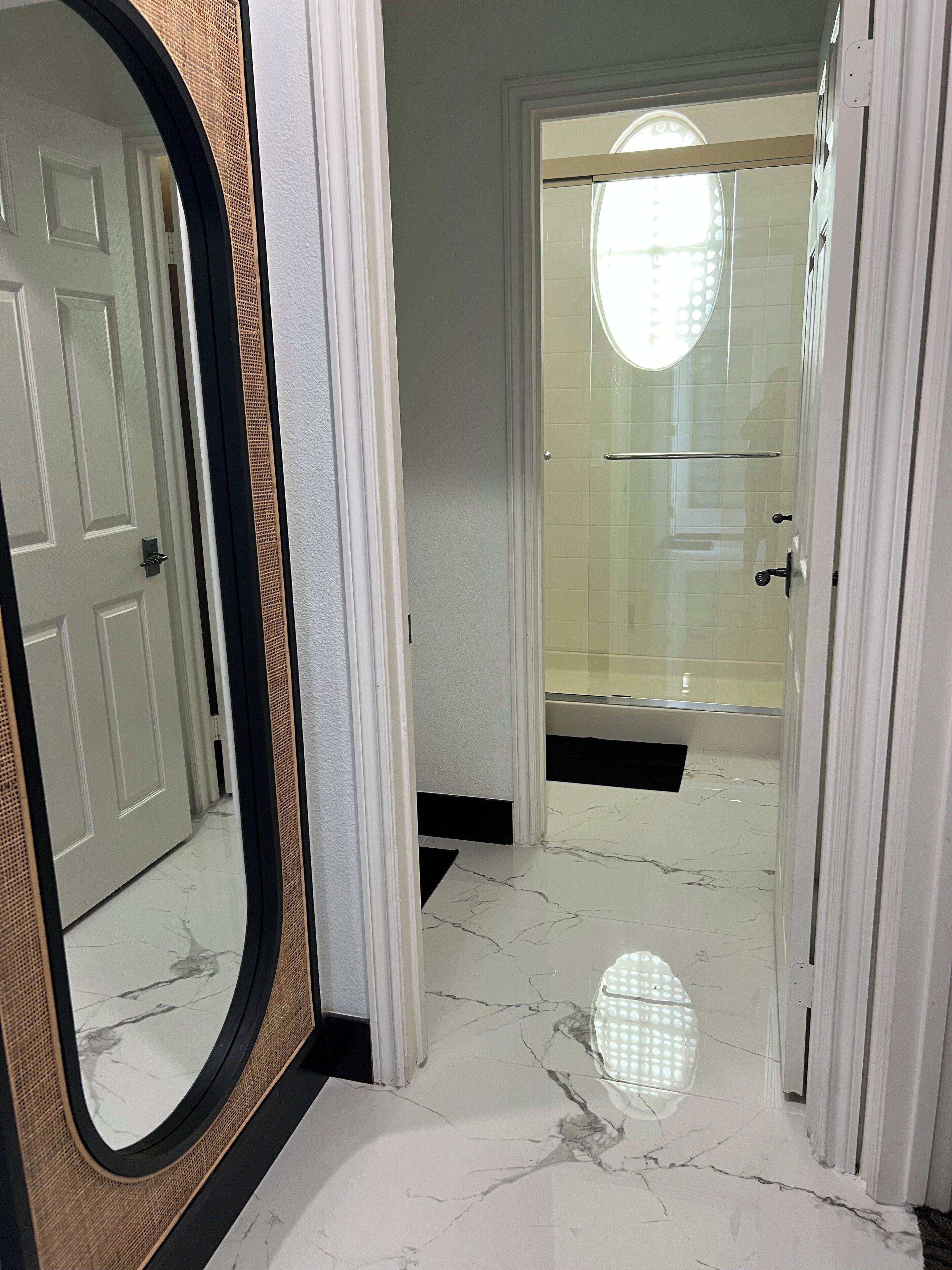 Towels, soap, toilet paper