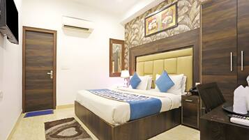 Deluxe-Doppelzimmer | Hochwertige Bettwaren, Zimmersafe, Schreibtisch