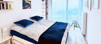 Lovely apartment for 4 guests with WIFI, TV and balcony