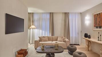 Smart-tv en een kantoor