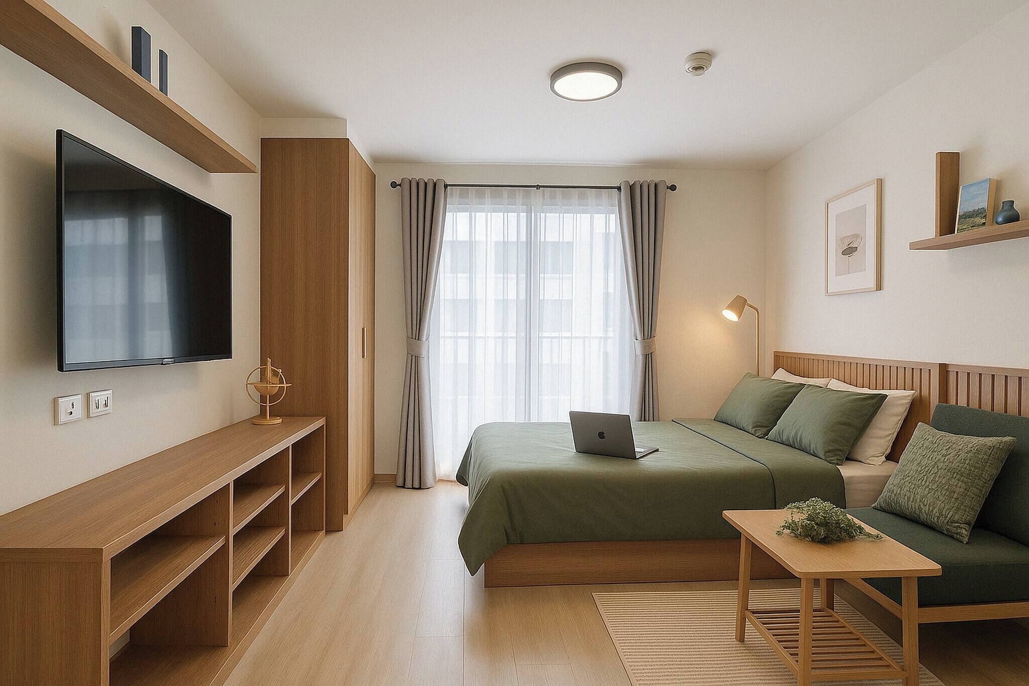 Iron/ironing board, Internet, bed sheets, wheelchair access