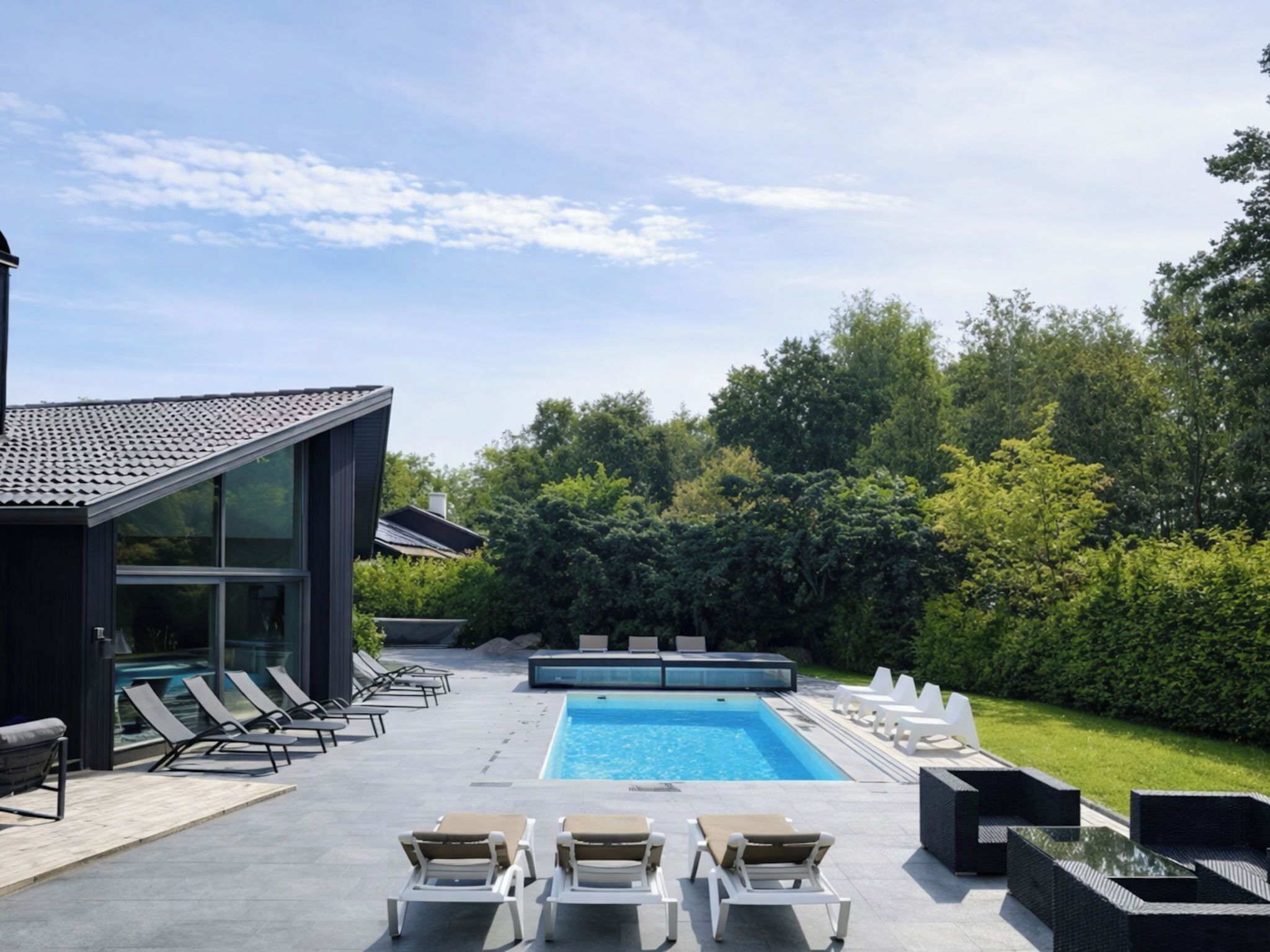 Beheizter Pool