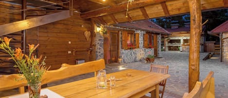 Restauration en plein air