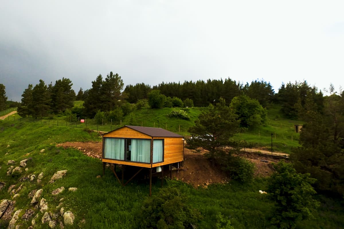 Chalet, vista a la montaña | Cortinas blackout, tabla de planchar con plancha y wifi gratis