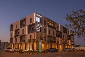 Façade de l’hébergement