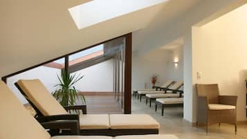 Een sauna, een stoombad