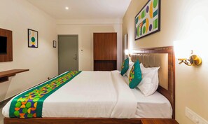 Deluxe Double Room | Desk, iron/ironing board - Treebo Global Orchid (Mysore)