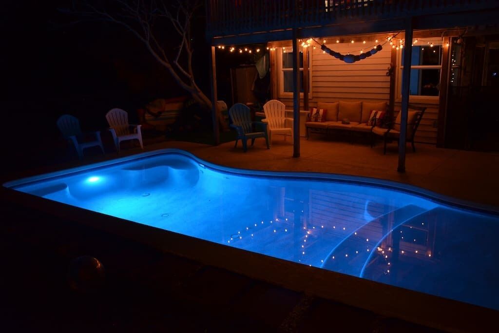 Piscine chauffée