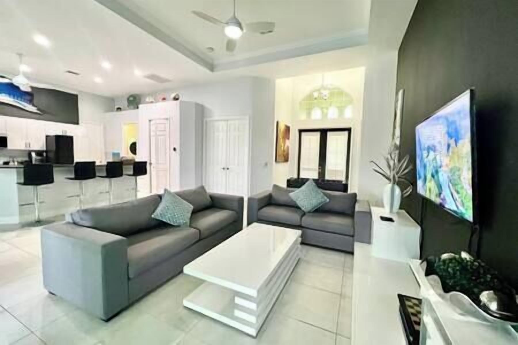 Smart TV, video games, table football, ping pong