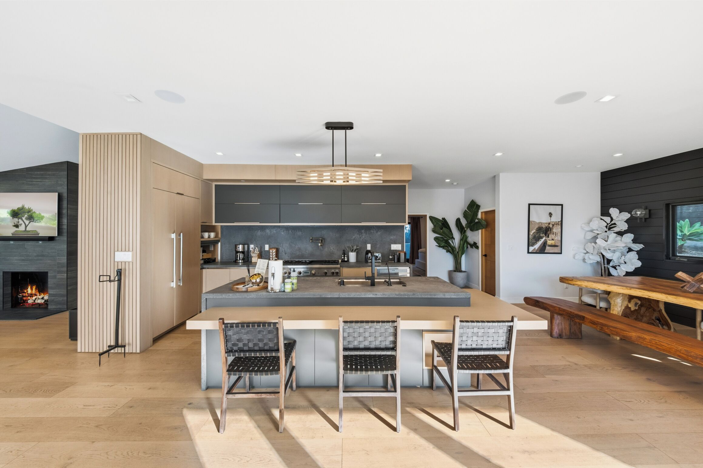 Casa superluxo, várias camas, banheira de imersão, vista para a montanha (Farley Court) | Cozinha privada