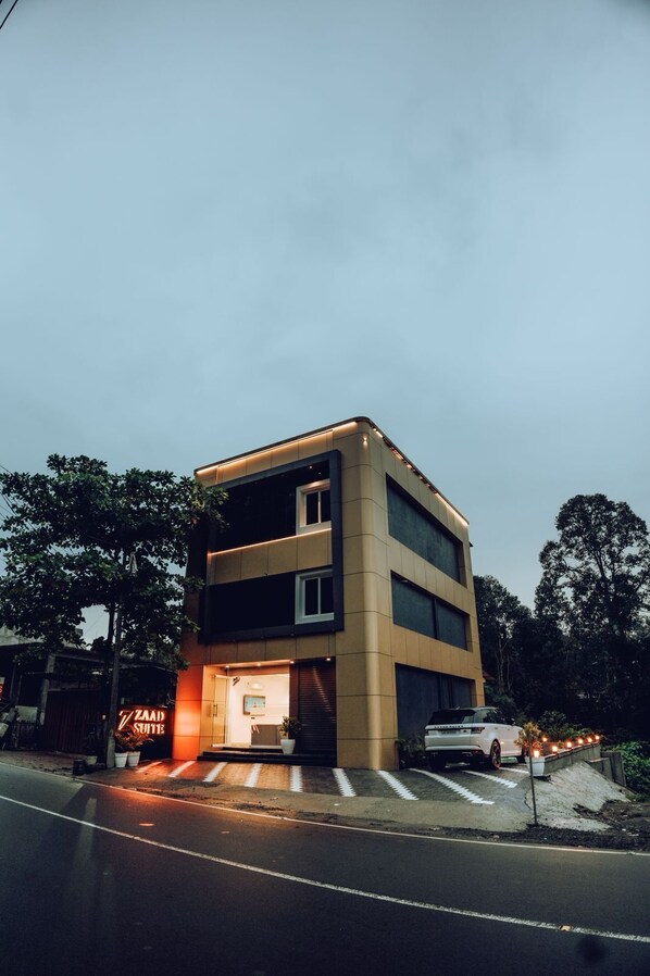 Fachada da propriedade